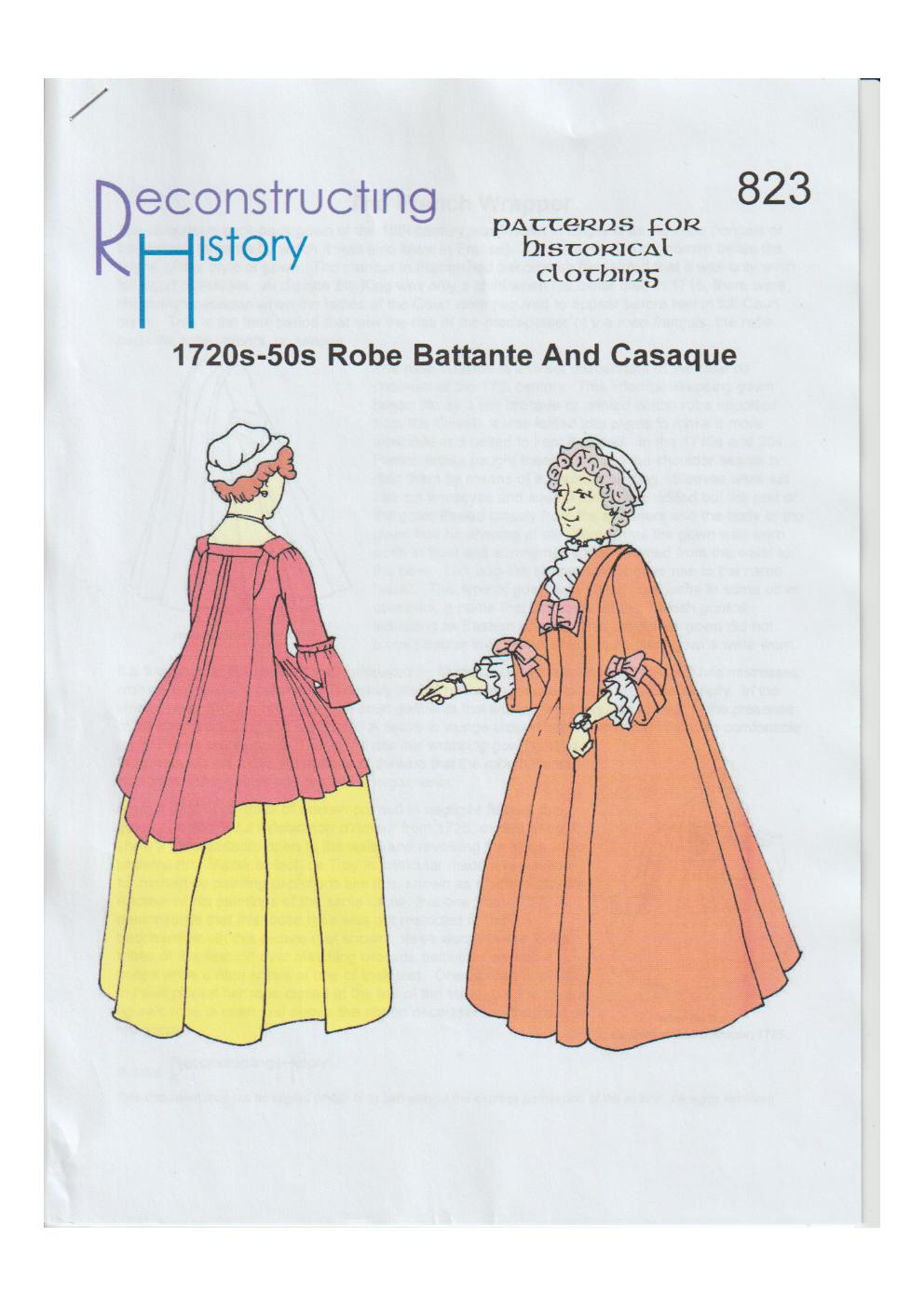 RH 823 Robe Battante und Casaque