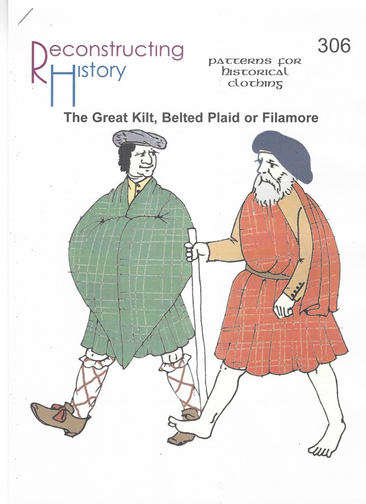 RH 306 Großer Kilt, Umhang mit Gürtel oder Filamore