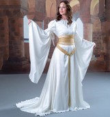 M 2028 Kleid mit Zugband