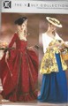 M 2041 Kleid mit Korsage und plissiertem Petticoat