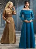 M 8424 Historisches Kleid aus dem Mittelalter