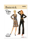 B 6958 Vintage Schnittmuster 70er Jahre