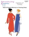 RH 1207 Drapiertes Nachmittags- oder Abendkleid 1922-23