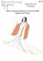 RH 411 Japanische Frauenkleidung Heian formell