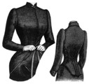 AP 1087 Damenreitkostüm 1891