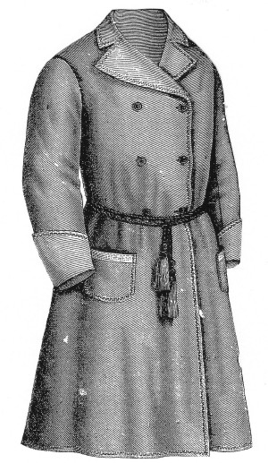 AP 1446 Grauer Herren-überrock 1869