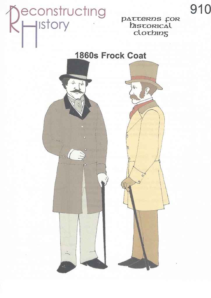 RH 910 Einreihiger Gehrock 1860-1870