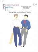 RH 920 Herrenhemden frhes 19. Jahrhundert