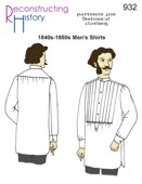 RH 932 Herren Maßhemd 1840-1850
