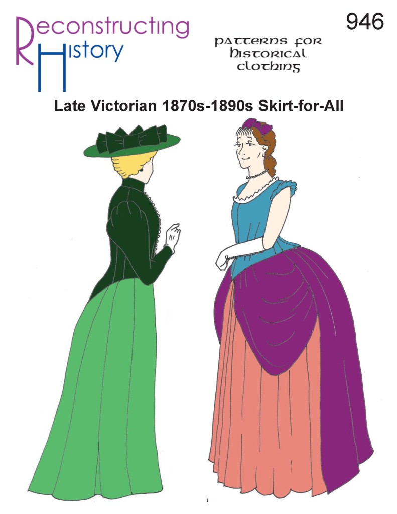 RH 946 Sptviktorianischer Allzweck-Rock (1870-1890)