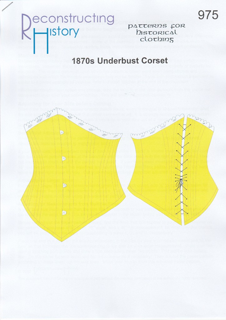 RH 975 Damen-Unterbrustkorsett aus den 1890er Jahren